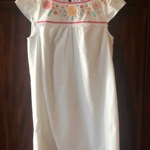 Southern Tide white resort casual sun dress.